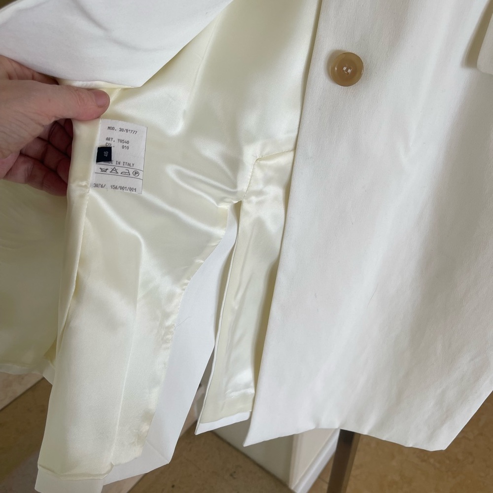Vintage VICTOR VICTORIA WHITE COAT - Picture 11 of 15